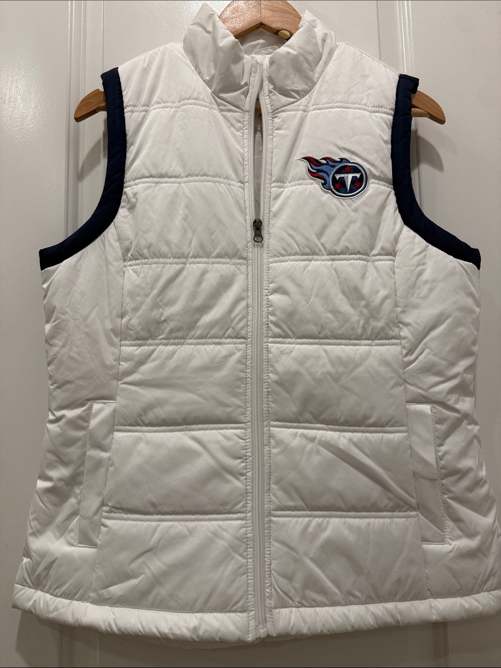 NFL White and Navy Kids Vest